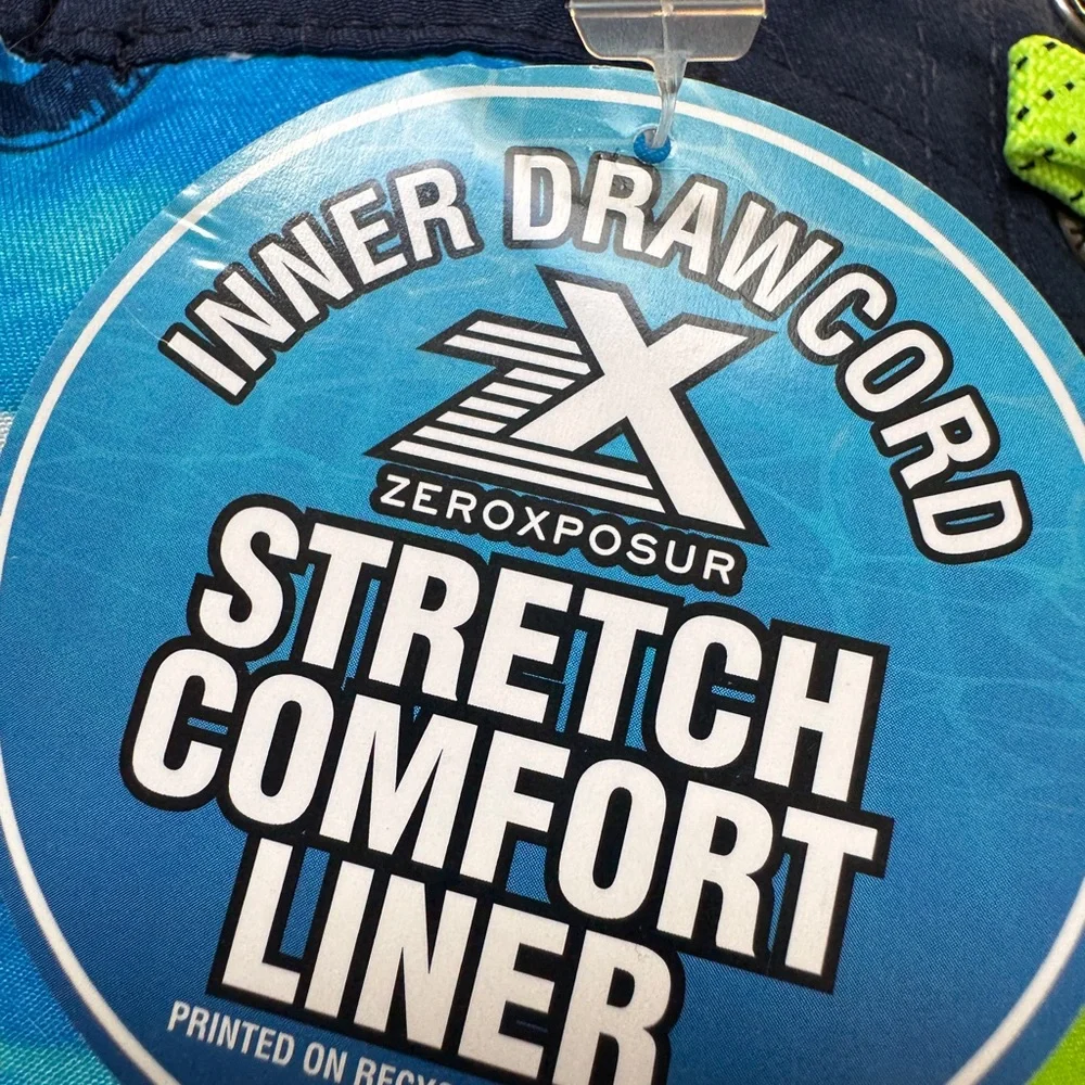 NWT Kids Shark Swim Trunks & Goggles Boys Sz 4 - 5 UV protect Zeroposur NEW - Picture 7 of 14